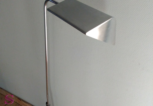 Stehleuchte silber, italienisch